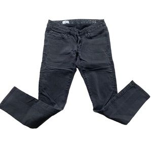 GAP skinny stretch jeans washed black color size 26/2